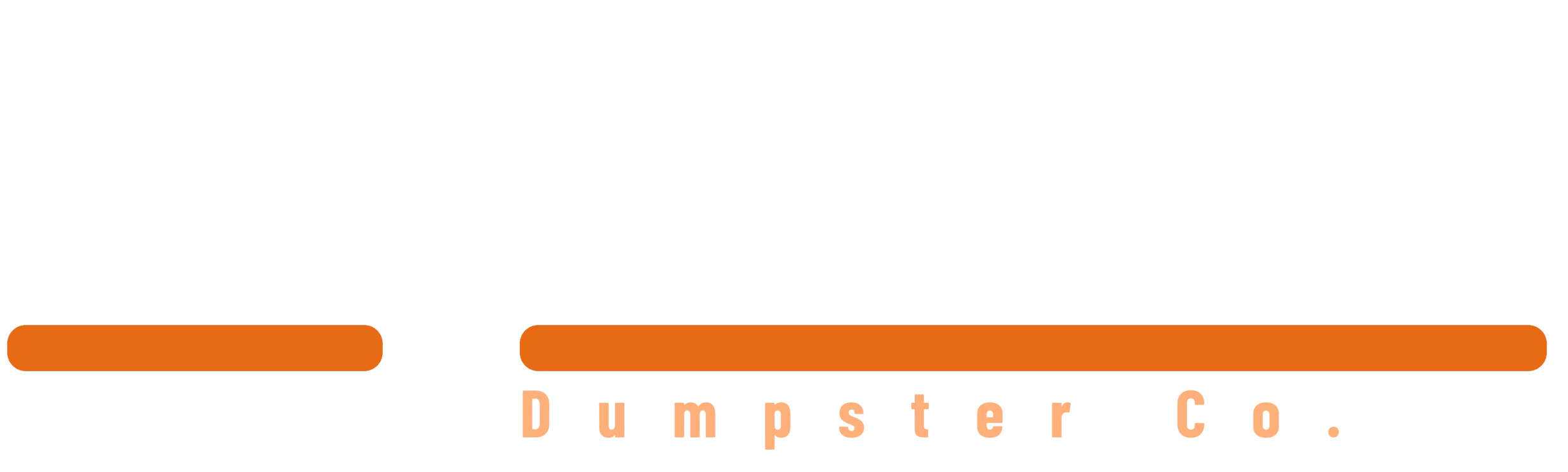 Blackrail Dumpster Co. logo
